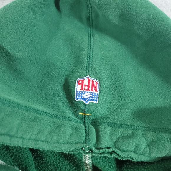 Reebok NFL Gridiron Classic Hoodie Green Bay Packers Medium Green M - Picture 5 of 10
